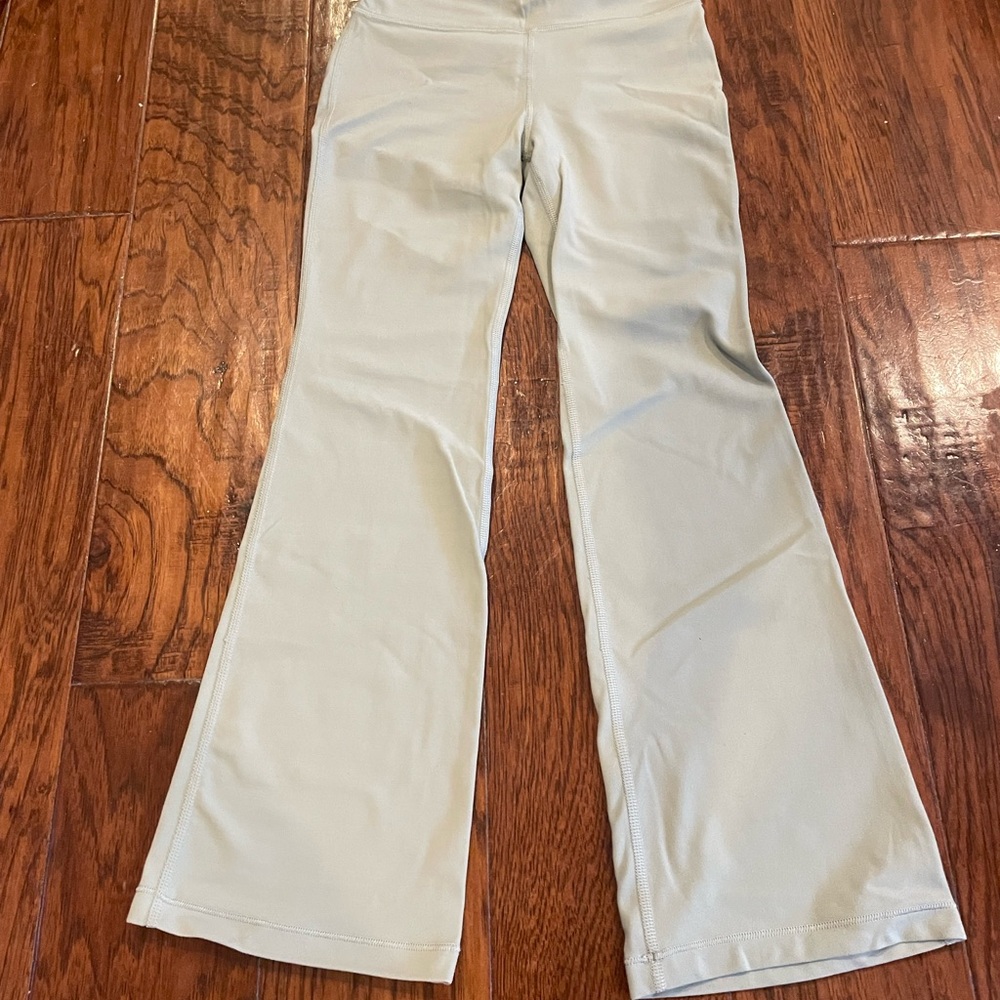 Sage Green Flared Pants